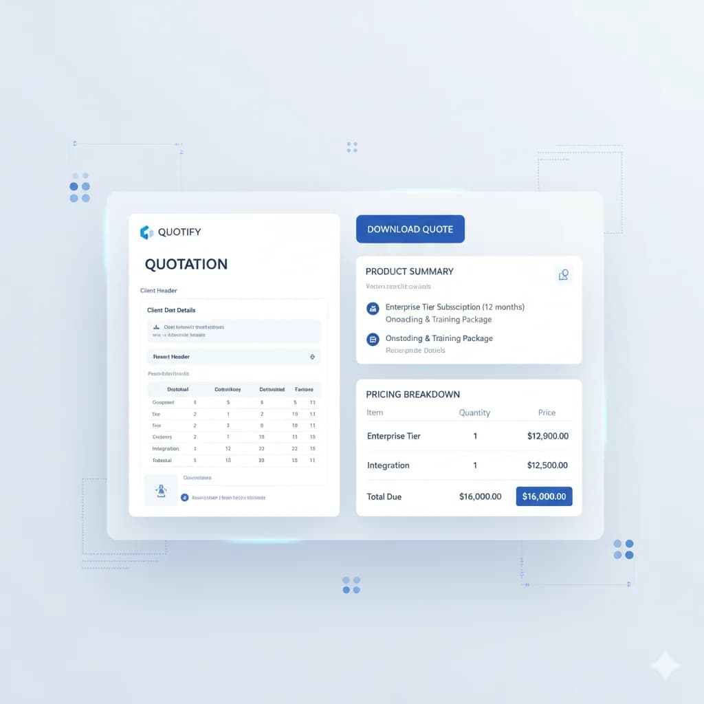 Feature 3 - Visual CPQ Platform