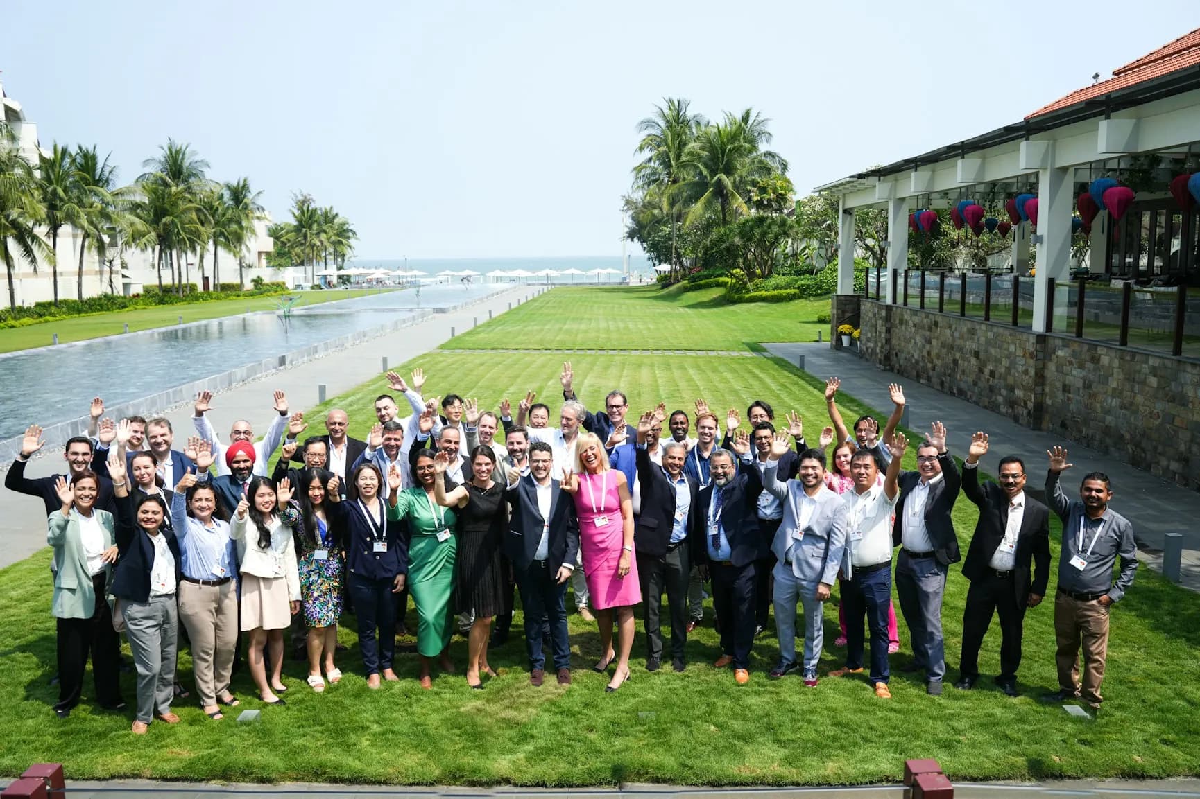 3D Configurator team at company offsite