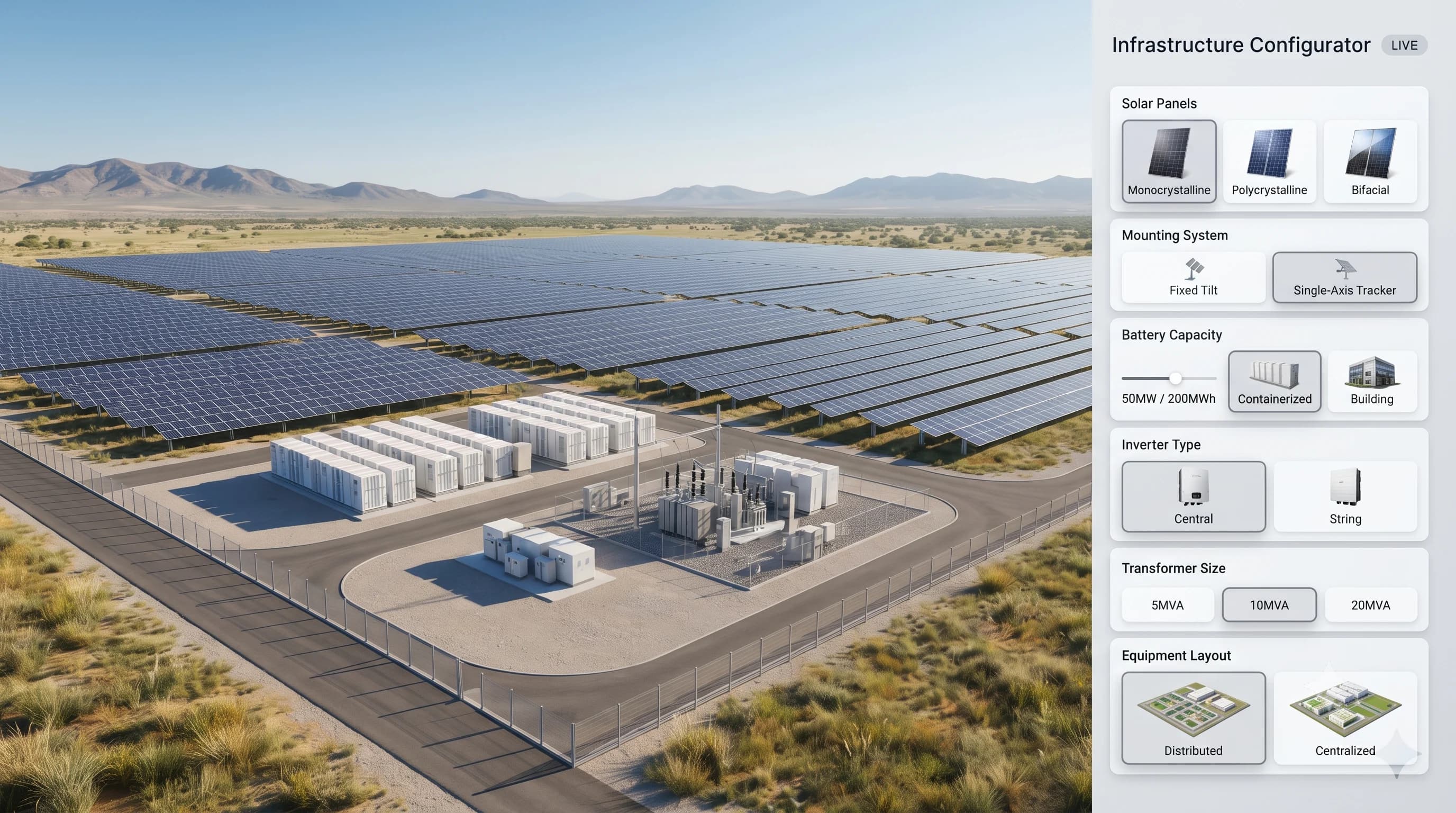 Visualization of Energy Equipment in Real Time