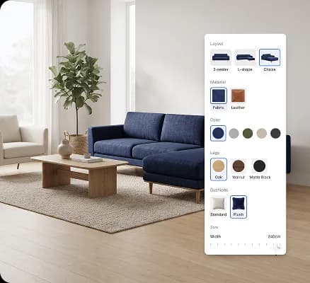 Real Time Product Customization