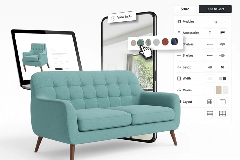 eCommerce 3D Configurator Solution