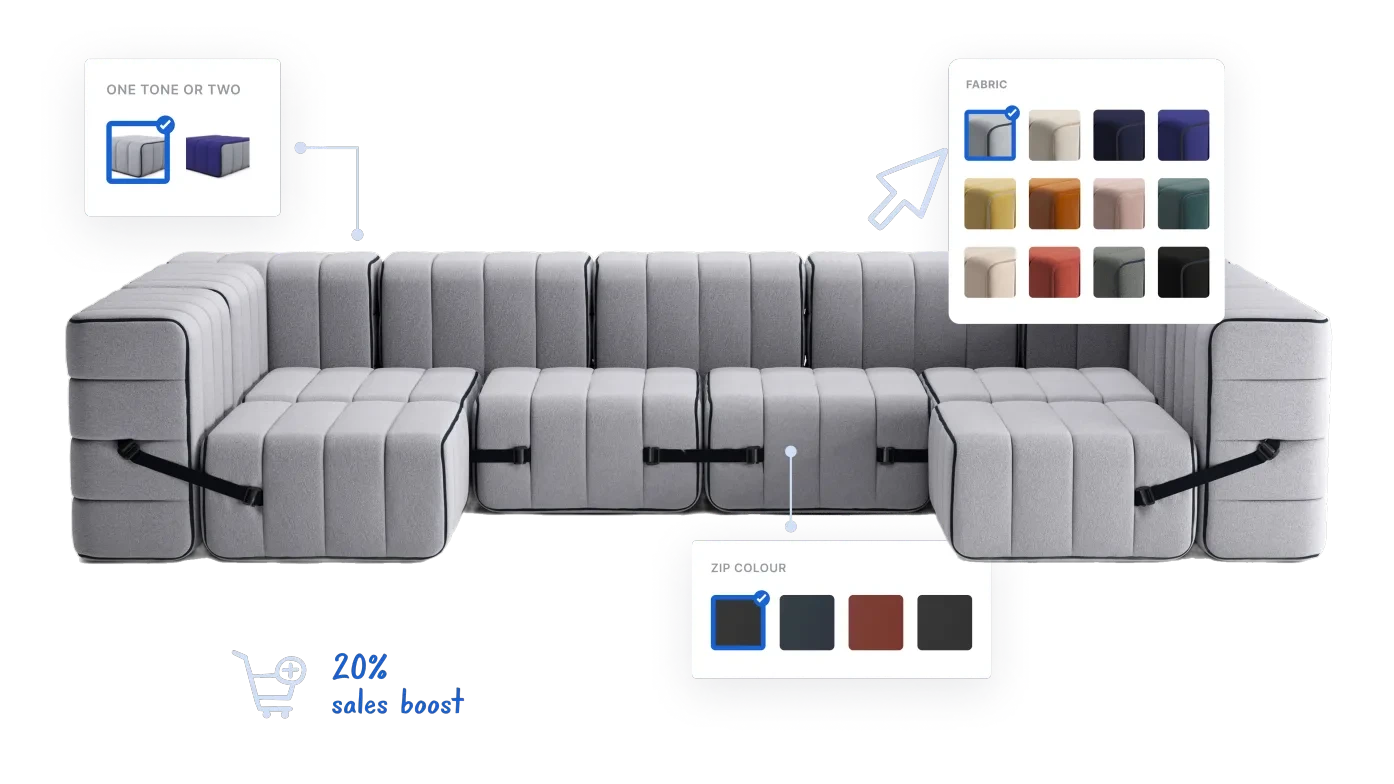 Real-Time Sofa 3D Configuration